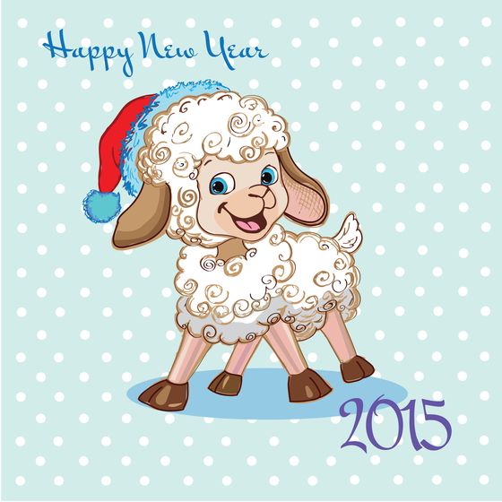 Новогоднее Поздравление 2021 Год Овцы