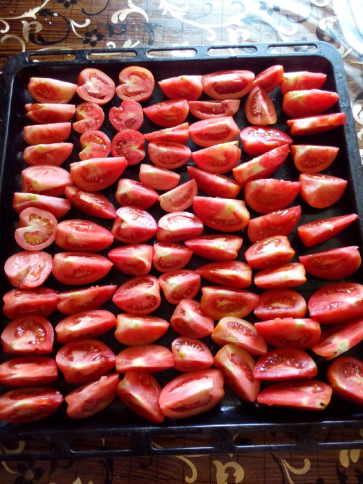 замариновать сушеные помидоры