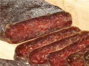 Домашняя сухая колбаса “Луканка болгарская”