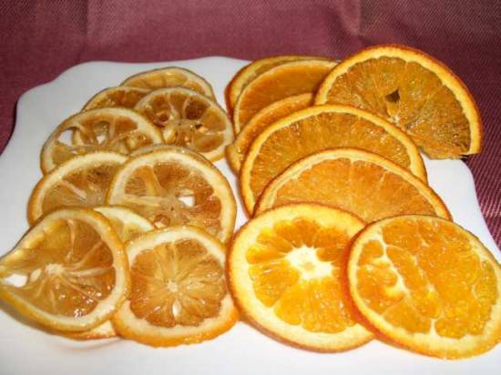 Как сушить апельсин