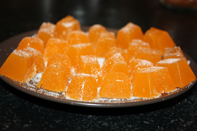 Мармелад без белого сахара со сливой и апельсином