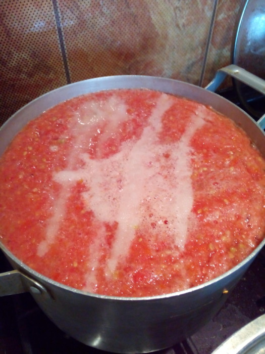 Домашний томат на зиму