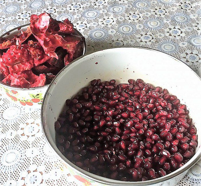 Гранатовое варенье рецепт с фото пошагово